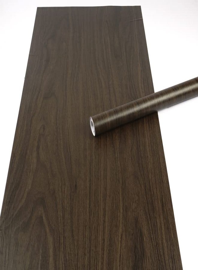 Indian Royals ورق جدران خشبي بني داكن بنمط ملكي هندي للأثاث، ورق جدران خشبي، ورق جدران PVC، ورق جدران مقاوم للماء للأبواب، ورق جدران خشبي للجدران (200 سم × 45 سم) - Image 1